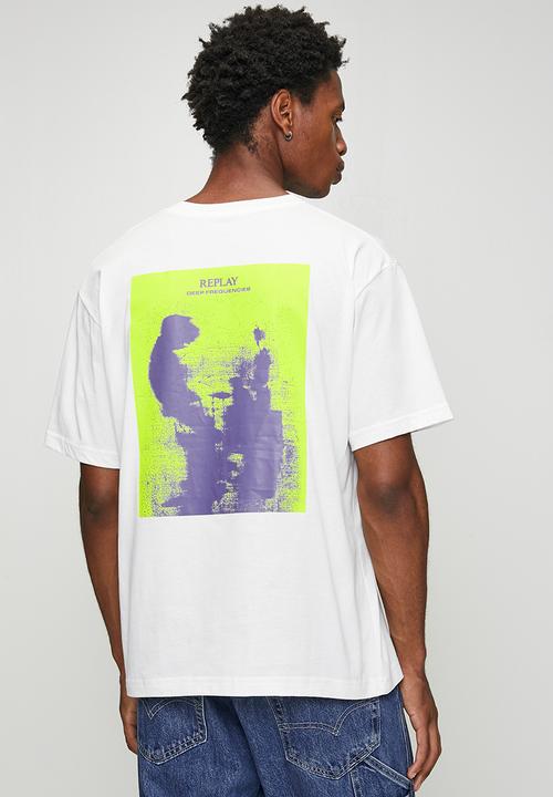 Replay - Rock And Rave Mood T-shirt - White