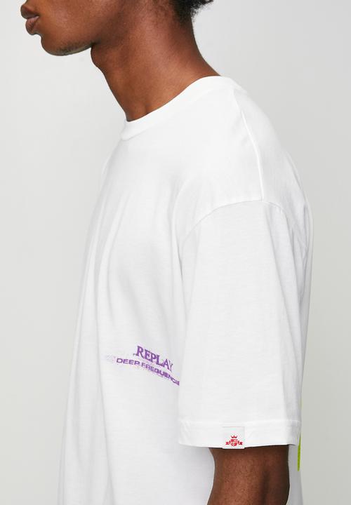 Replay - Rock And Rave Mood T-shirt - White