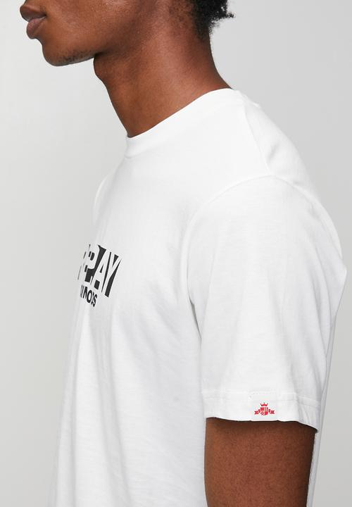 Replay - BASIC LOGO SMU T - White