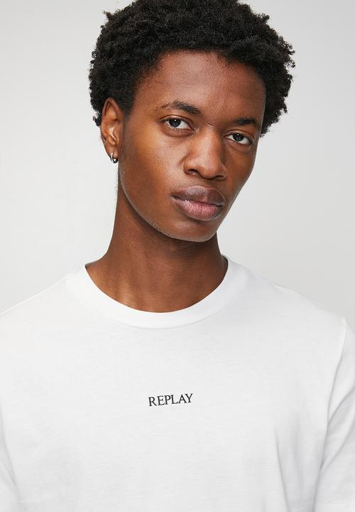 Replay - Basic Crew Neck Tee – White