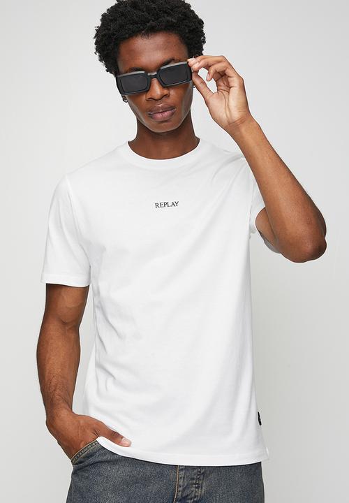 Replay - Basic Crew Neck Tee – White