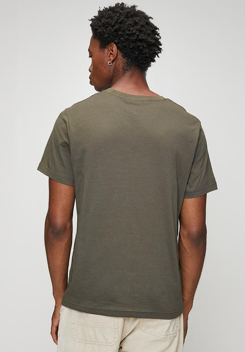Replay - BASIC LOGO SMU T - Mil Green