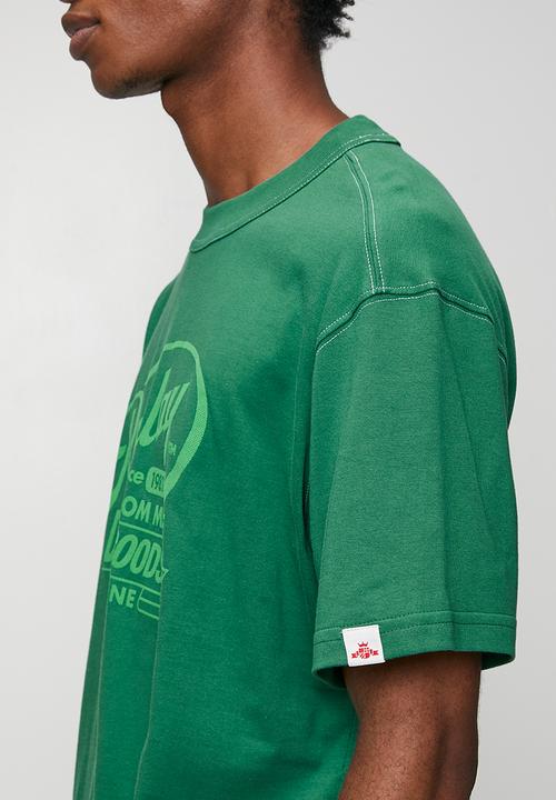 Replay - OPEN END DRY HAND JERSEY - green 