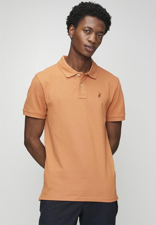 POLO - Carter Essential Pique Ss Golfer - Orange