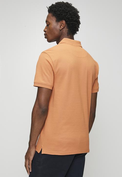 POLO - Carter Essential Pique Ss Golfer - Orange