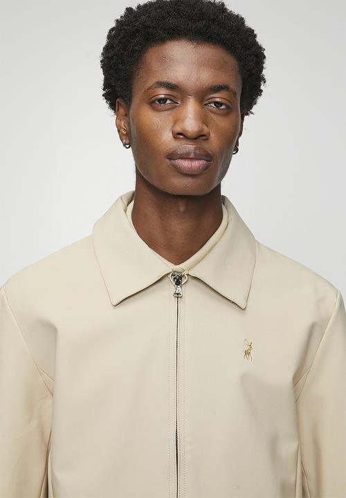POLO - Tom Essential Tech Harrington Jacket - Stone