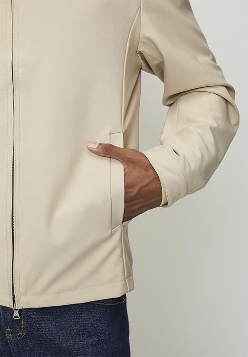 POLO - Tom Essential Tech Harrington Jacket - Stone