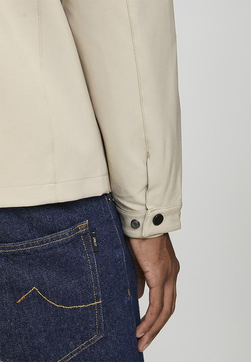 POLO - Tom Essential Tech Harrington Jacket - Stone