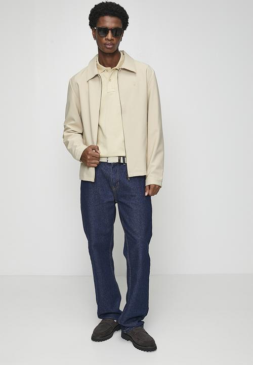 POLO - Tom Essential Tech Harrington Jacket - Stone