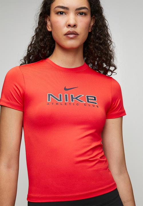 Nike - W Nsw Cls+ Ss Md Tee - Light Crimson