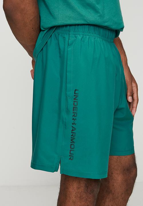 Under Armour - UA Tech Woven Wordmark Short - Rack Green & Black