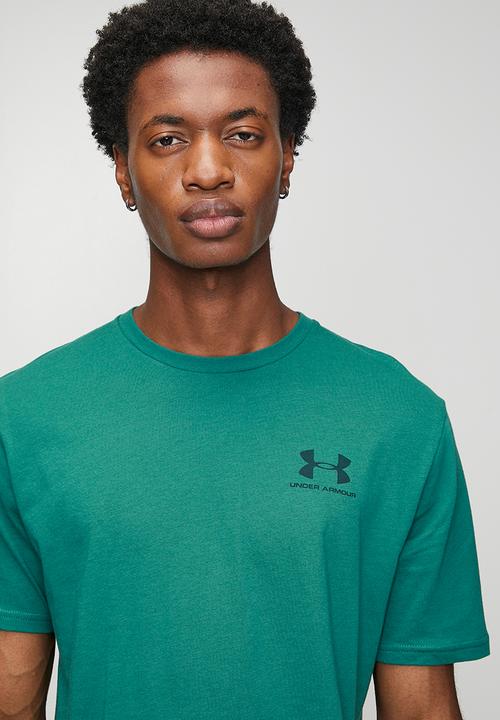 Under Armour - UA Sportstyle LC short sleeve tee - rack green & arden green