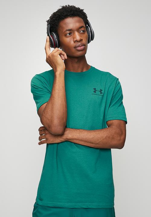 Under Armour - UA Sportstyle LC short sleeve tee - rack green & arden green