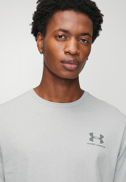 Under Armour - UA Sportstyle LC short sleeve tee - Titanium & Clay Green