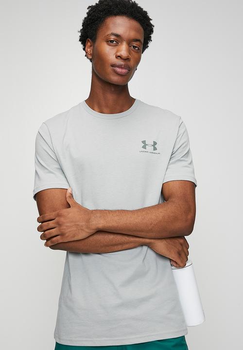 Under Armour - UA Sportstyle LC short sleeve tee - Titanium & Clay Green