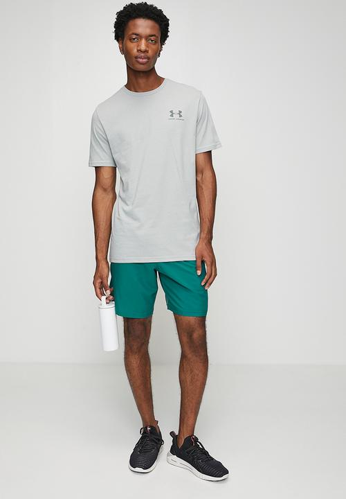 Under Armour - UA Sportstyle LC short sleeve tee - Titanium & Clay Green