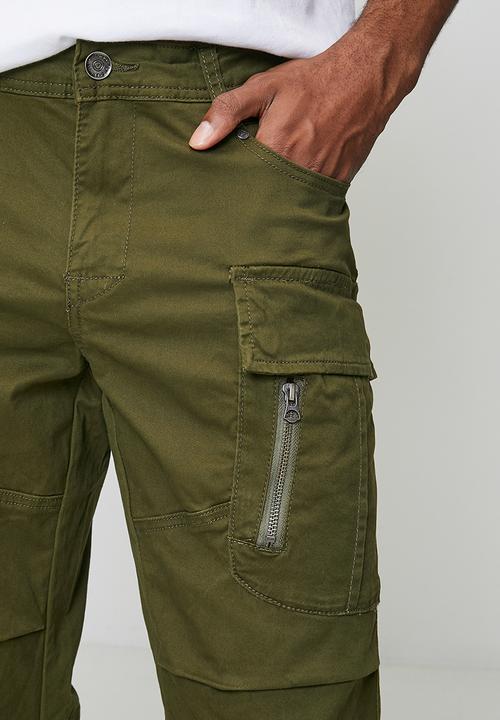 Ben Sherman - Cargo Pant - Olive
