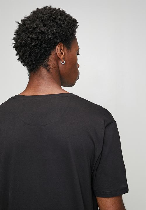 Brave Soul - Crew Neck T-Shirt - Jet Black