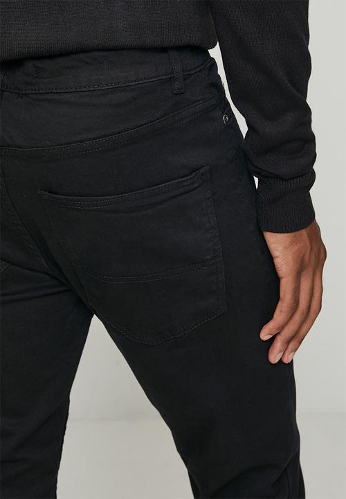 Brave Soul - Denim Skinny Fit Jean Reg Length - Black