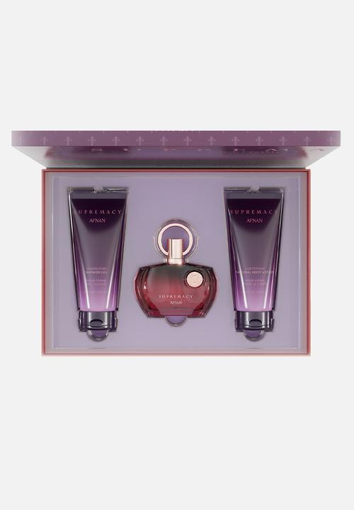 AFNAN - Afnan Supremacy Purple 3 Piece Gift Set Edp - 100ml