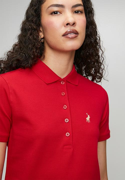 POLO - Wmn Margot Short Sleeve Golfer - Red