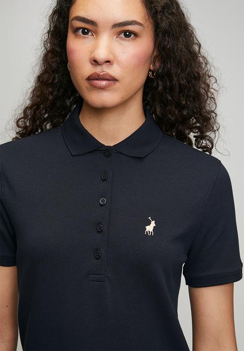 POLO - Wmn Margot Short Sleeve Golfer - Navy