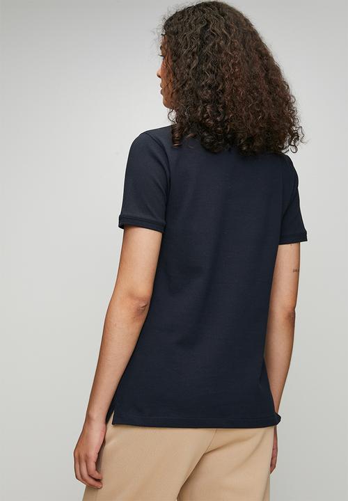 POLO - Wmn Margot Short Sleeve Golfer - Navy