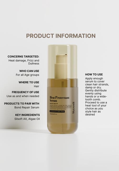 Masodi - Heat Protectant Serum - 100ml