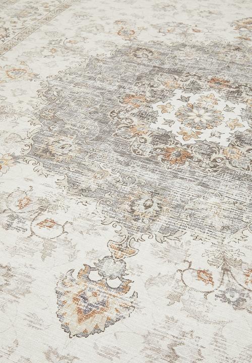 Sixth Floor - Matteo printed rug - antique stone