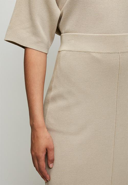 POLO - Wmn Tiffany Knit Skirt - Oatmeal
