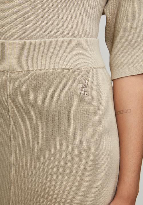 POLO - Wmn Tiffany Knit Skirt - Oatmeal