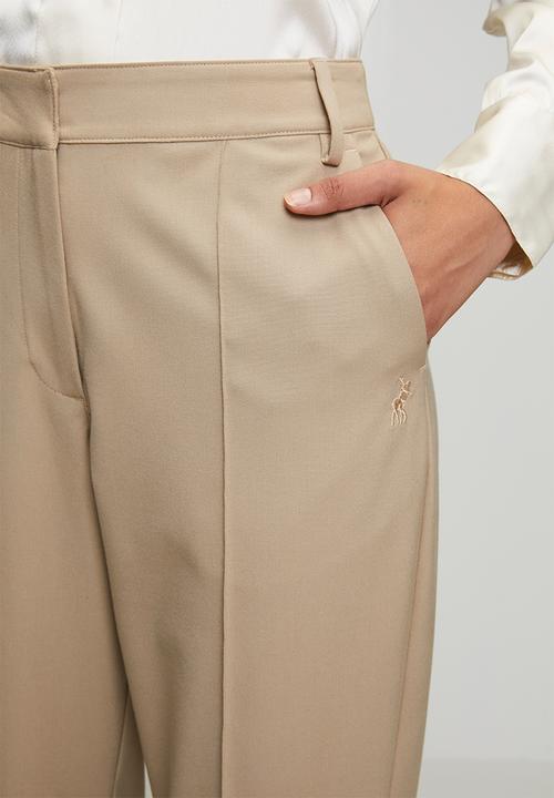 POLO - Wmn Tatum Suit Pant - Stone