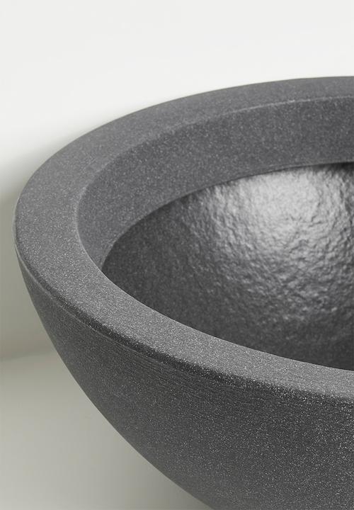 H&S - Ikebana planter - Black