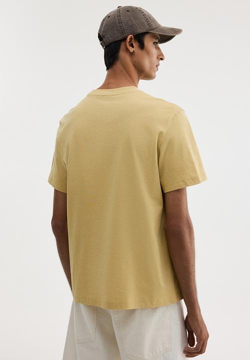 H&M - Regular fit T-shirt - yellow