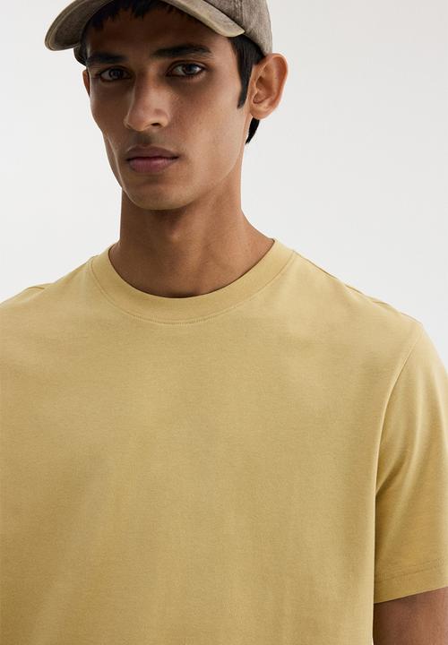 H&M - Regular fit T-shirt - yellow