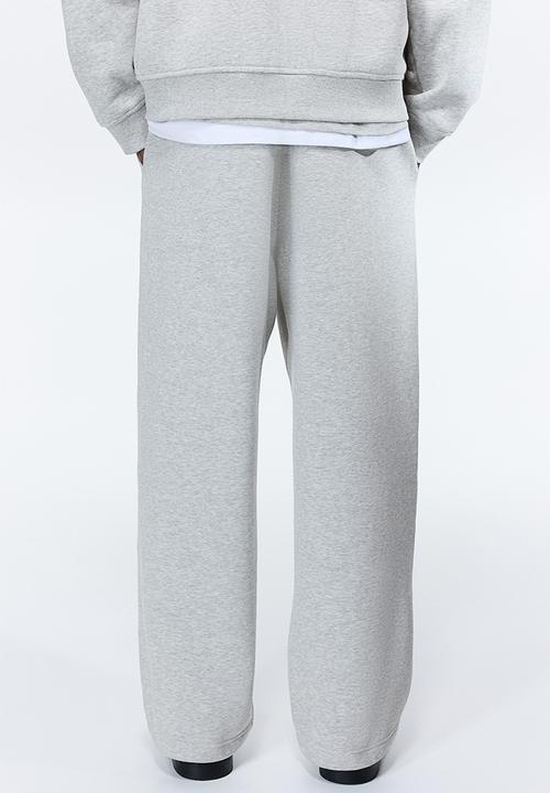 H&M - Loose fit sweatpants - light grey marl