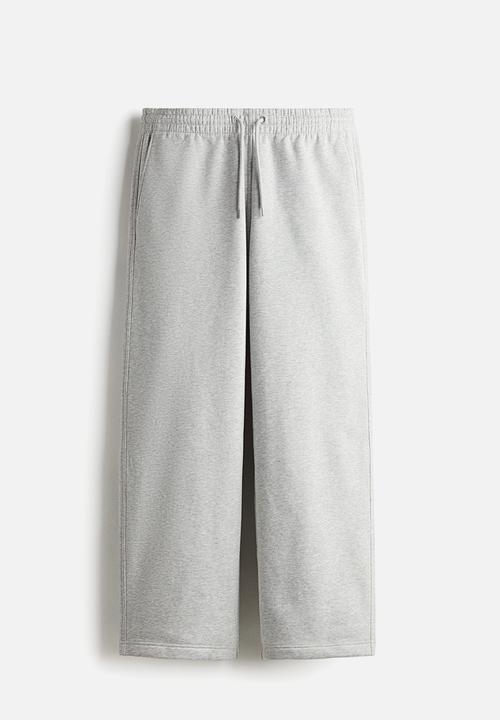 H&M - Loose fit sweatpants - light grey marl