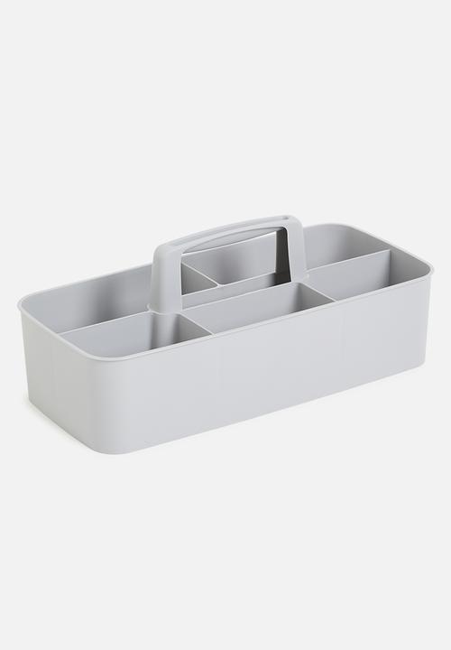 Storage Solutions - Stackable Compartment Box - Grey