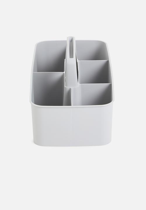 Storage Solutions - Stackable Compartment Box - Grey