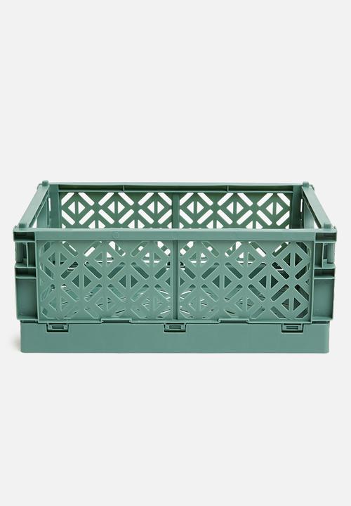 Foldable Crate - Green