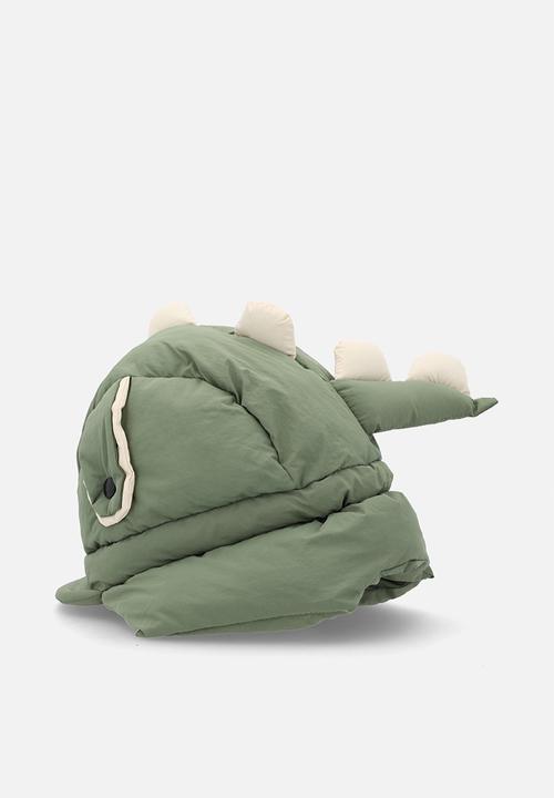 Pop Candy - Novelty quilted aviator hat - dark khaki