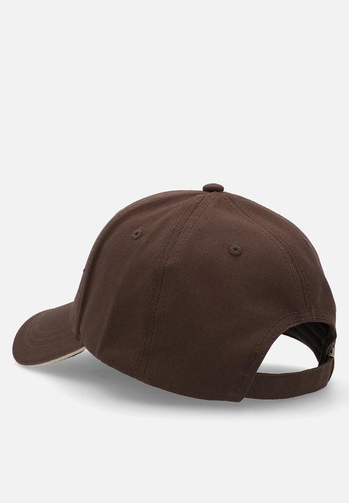 POLO - 6 Panel Structured Peak - Dark Brown