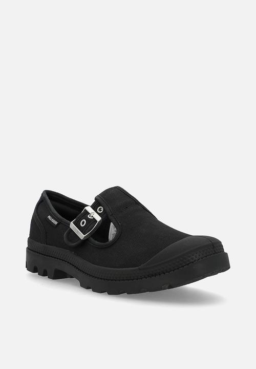 Palladium - Pampa mary-jane washed - black