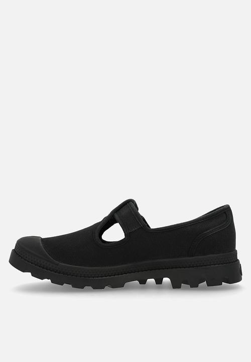 Palladium - Pampa mary-jane washed - black