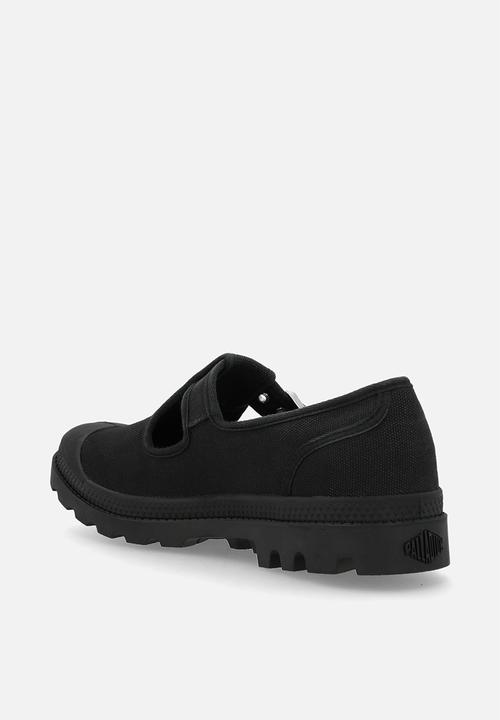 Palladium - Pampa mary-jane washed - black