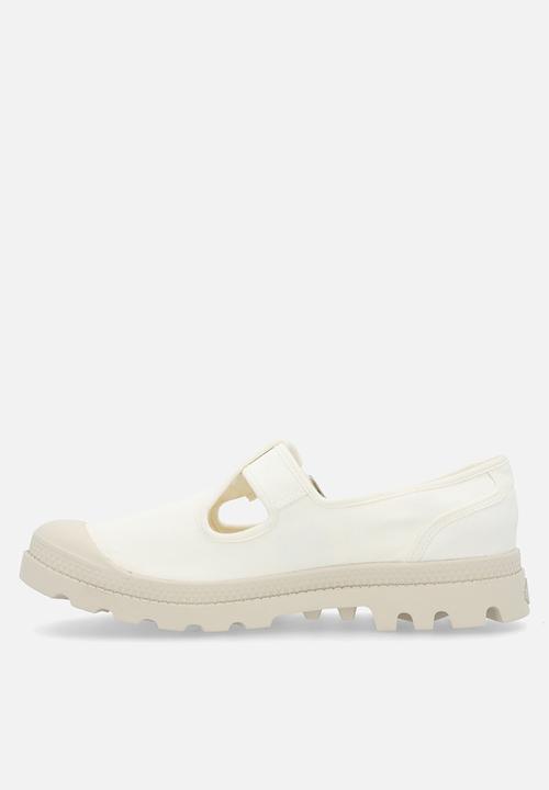 Palladium - Pampa mary-jane washed - soft white