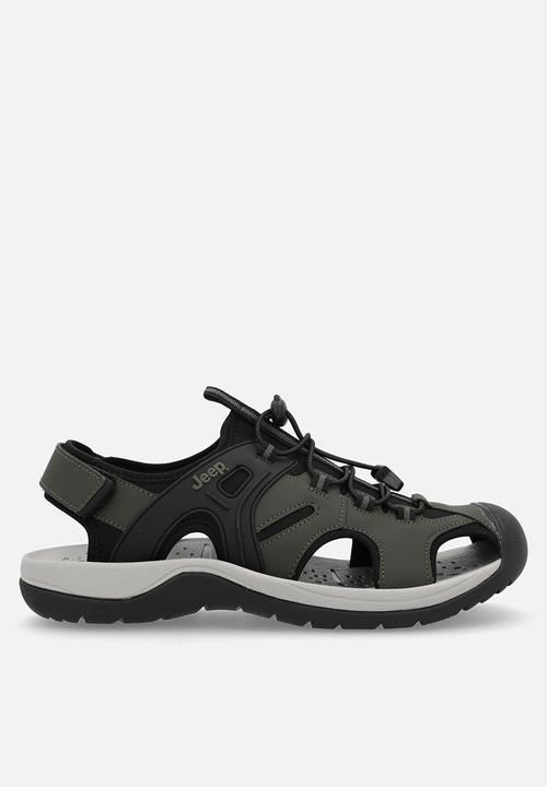 JEEP - Closed Adventure Sandal - Olive