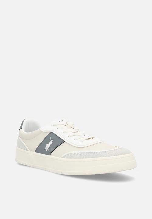 POLO - Colour Block Side Flash Sneaker - White