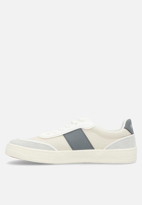 POLO - Colour Block Side Flash Sneaker - White
