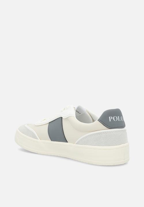 POLO - Colour Block Side Flash Sneaker - White
